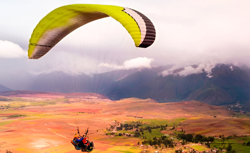 Parapente en el Valle Sagrado